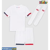 Paris Saint-Germain Auswärts Trikotsatz Kinder 2025-26 Kurzarm (+ Kurze Hosen)